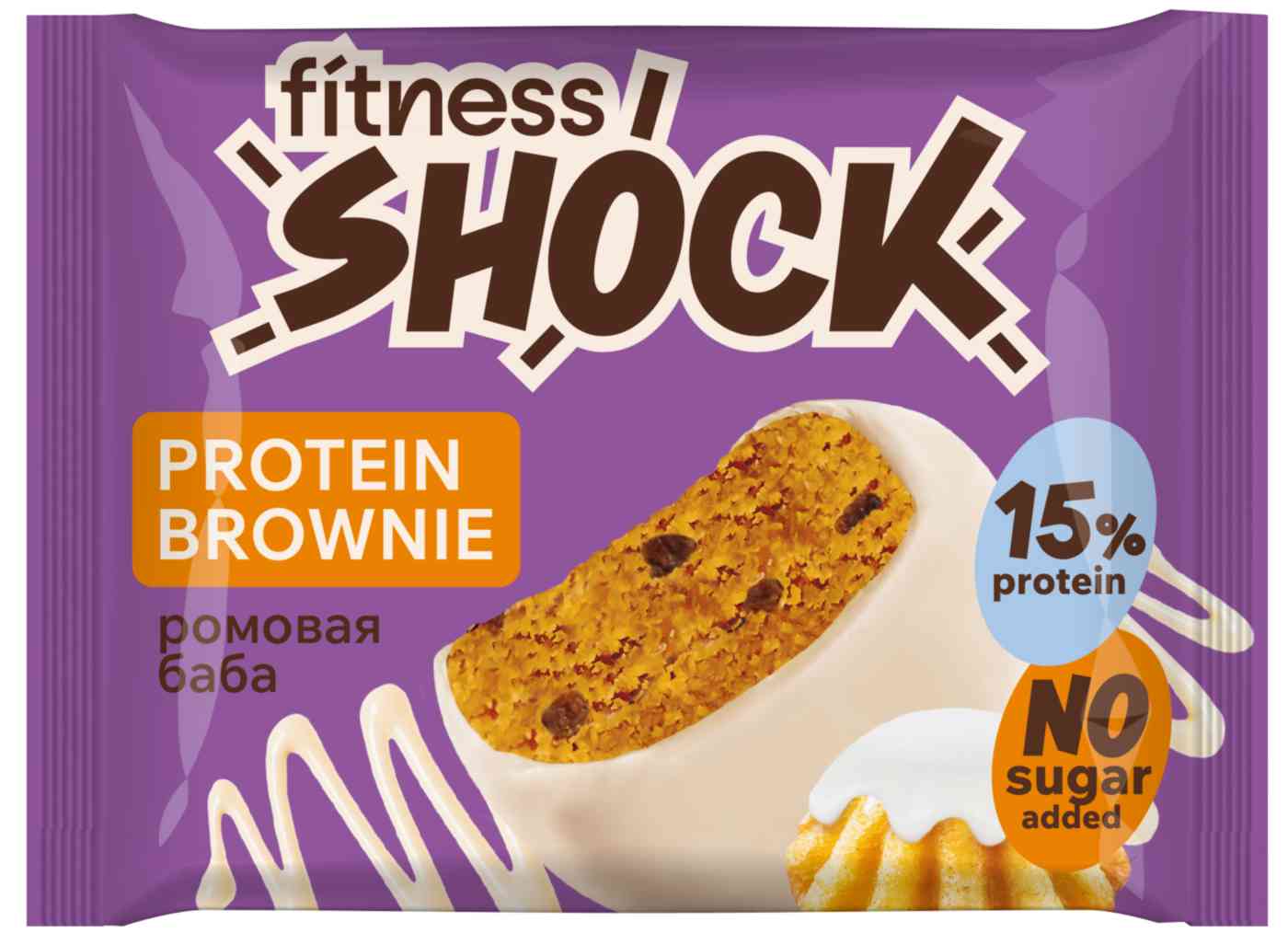 

Брауни протеиновый FitnesShock