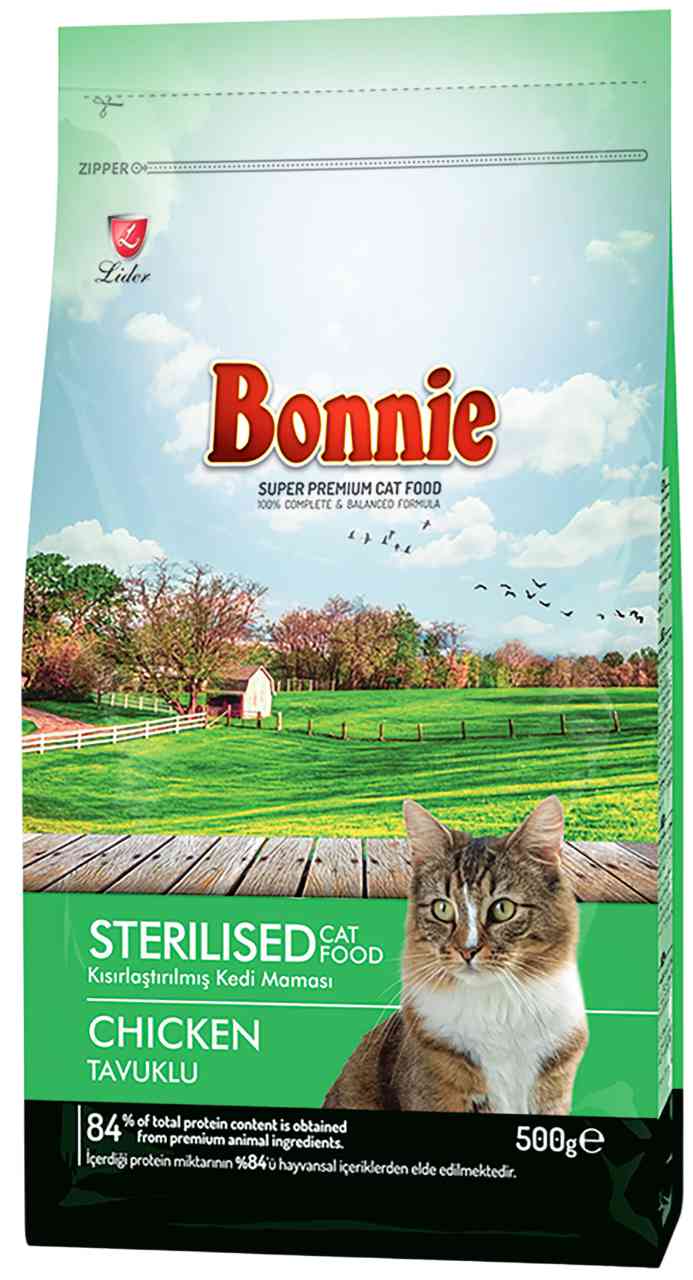 

Сухой корм для стерилизованных кошек Bonnie