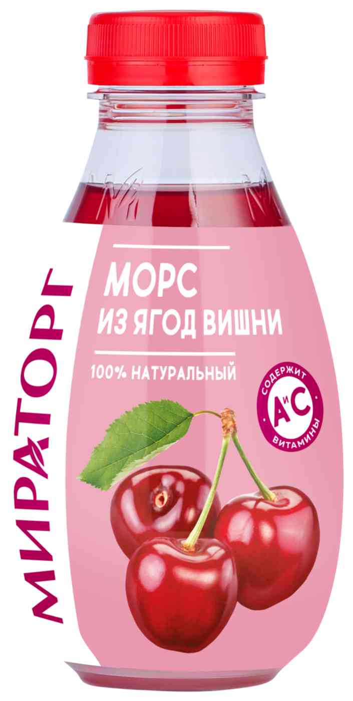 Морс вишневый Мираторг 121₽