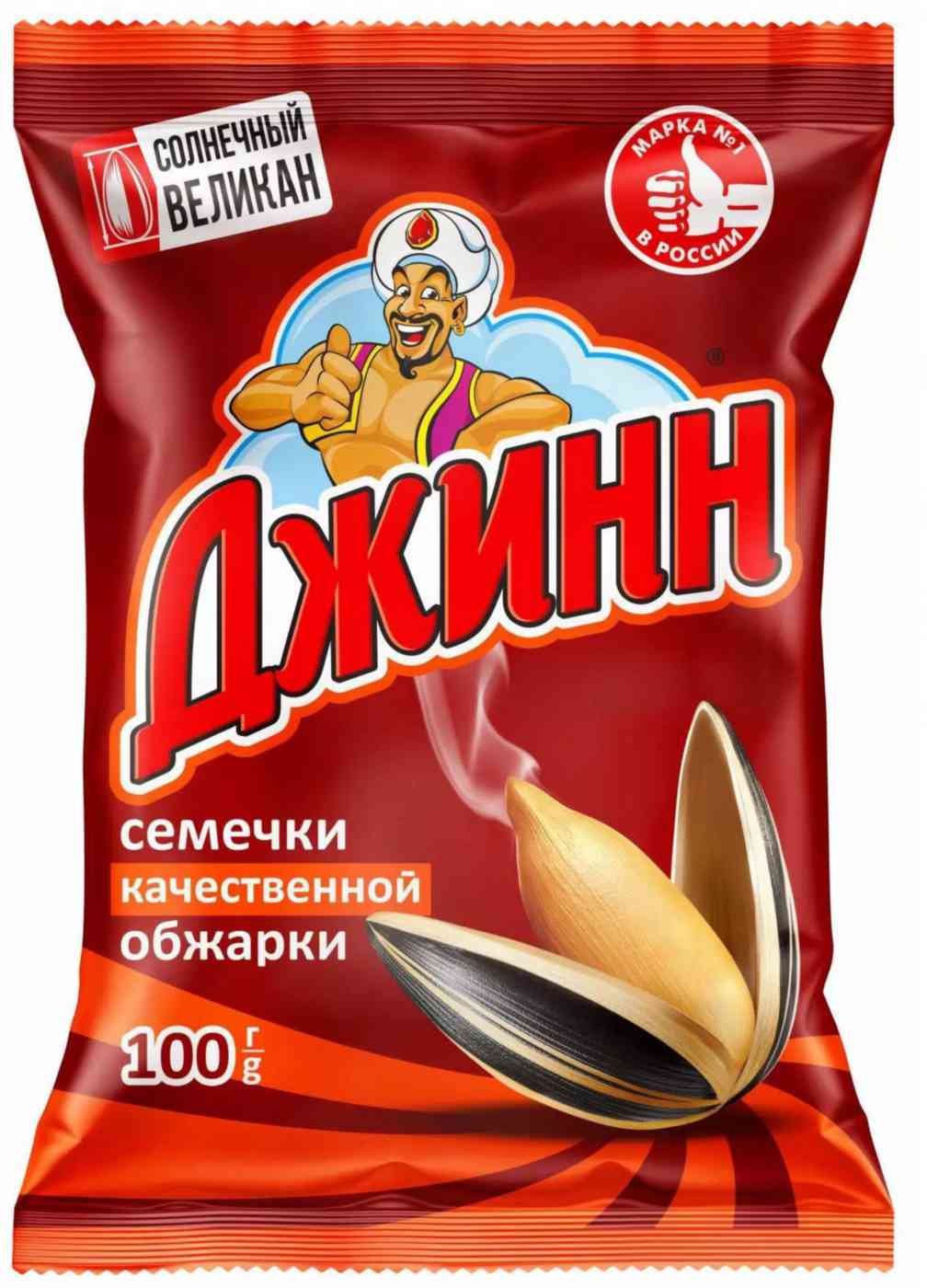 Семечки подсолнечные жареные Джинн
