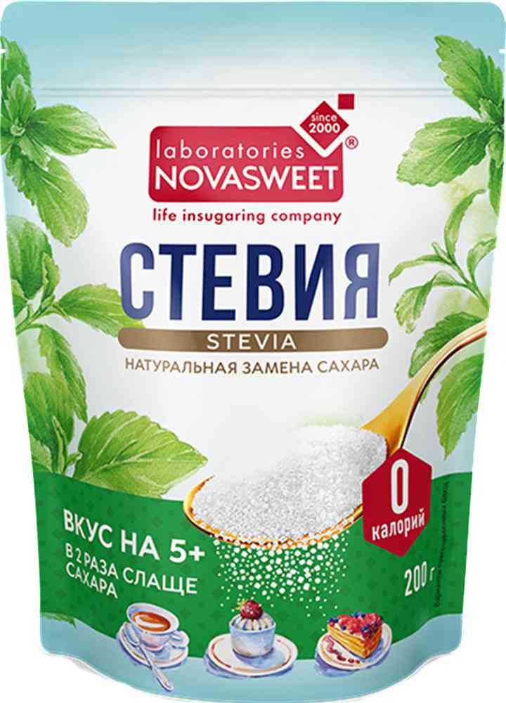 Сахарозаменитель cтевия Novasweet