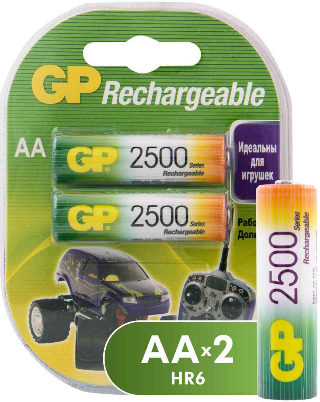 

Аккумуляторы AA GP