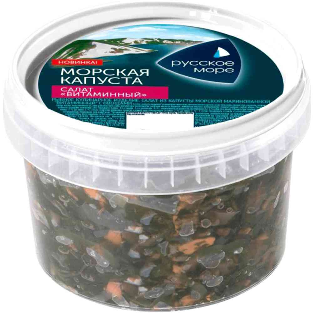 

Салат из морской капуты Русское море Витаминный