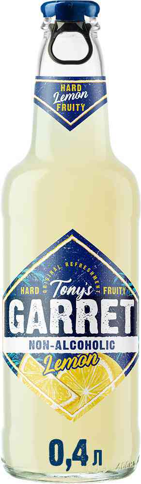 

Пивной напиток безалкогольный Tony's Garret Лимон