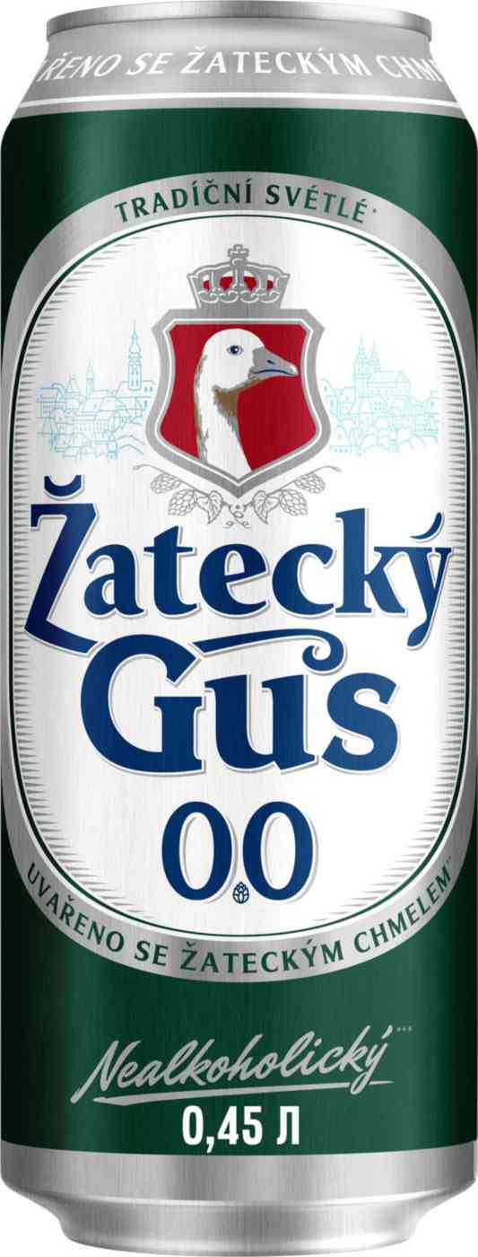 Пивной напиток безалкогольный Zatecky Gus светлый