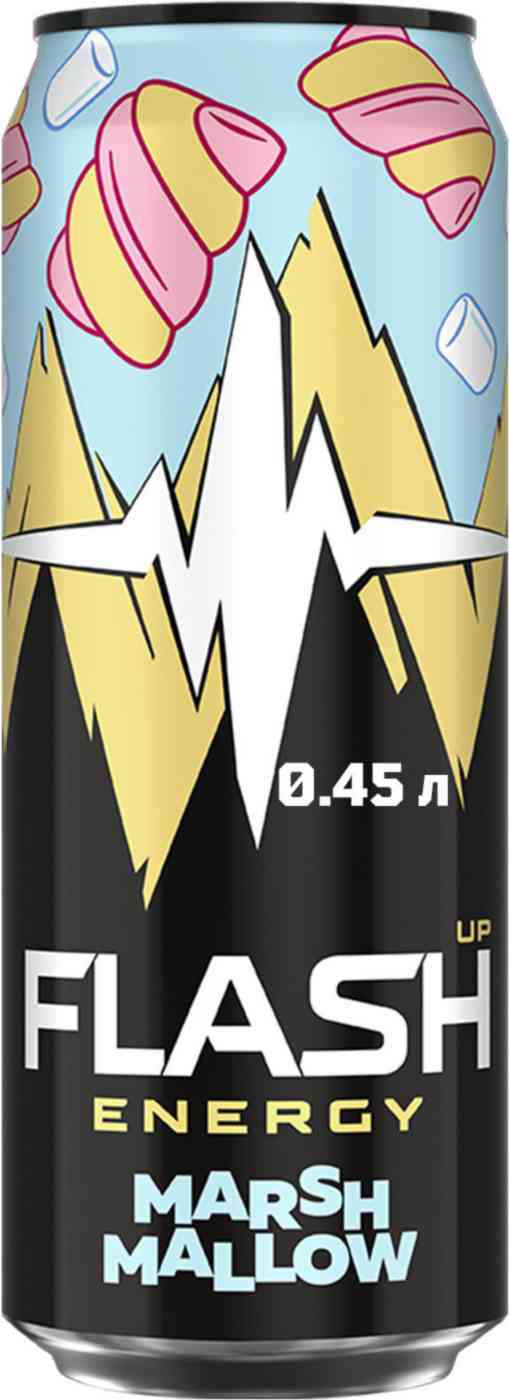 

Энергетический напиток Flash Up Marshmallow
