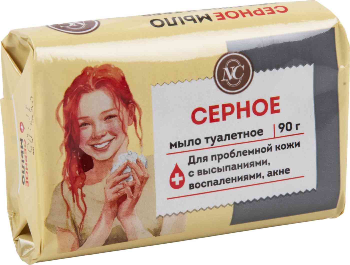

Мыло серное Невская Косметика для проблемной кожи с высыпаниями, воспалениями, акне