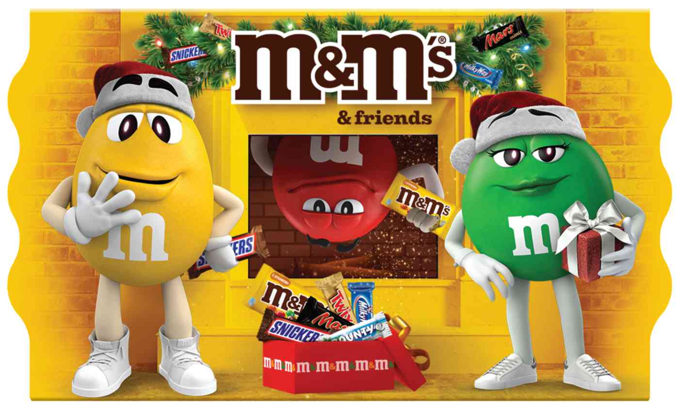 

Новогодний детский подарок M&M's & Friend's