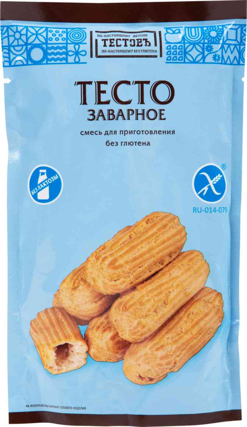 

Смесь для выпечки Тестовъ Тесто заварное без глютена