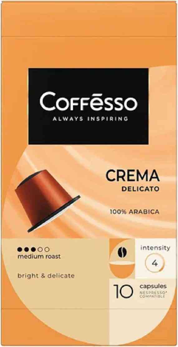 Кофе в капсулах Coffesso Crema Delicato