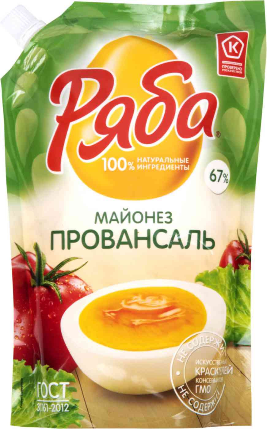 Майонез Ряба 227₽