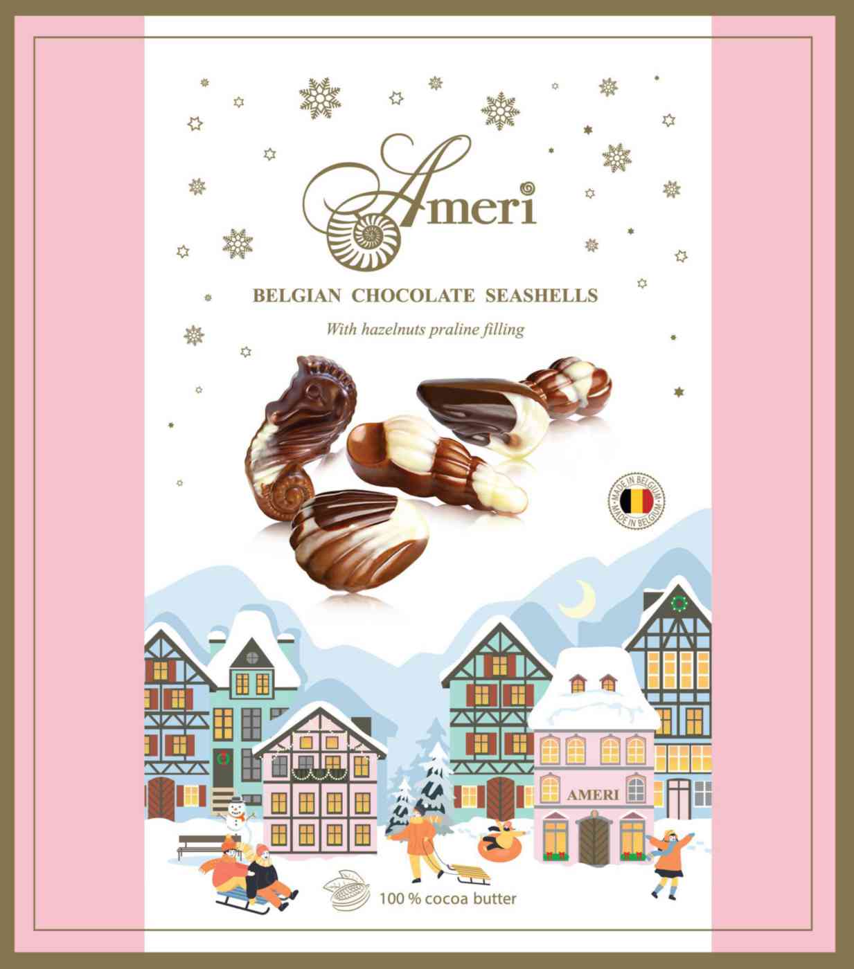 Набор конфет шоколадных Ameri с пралине