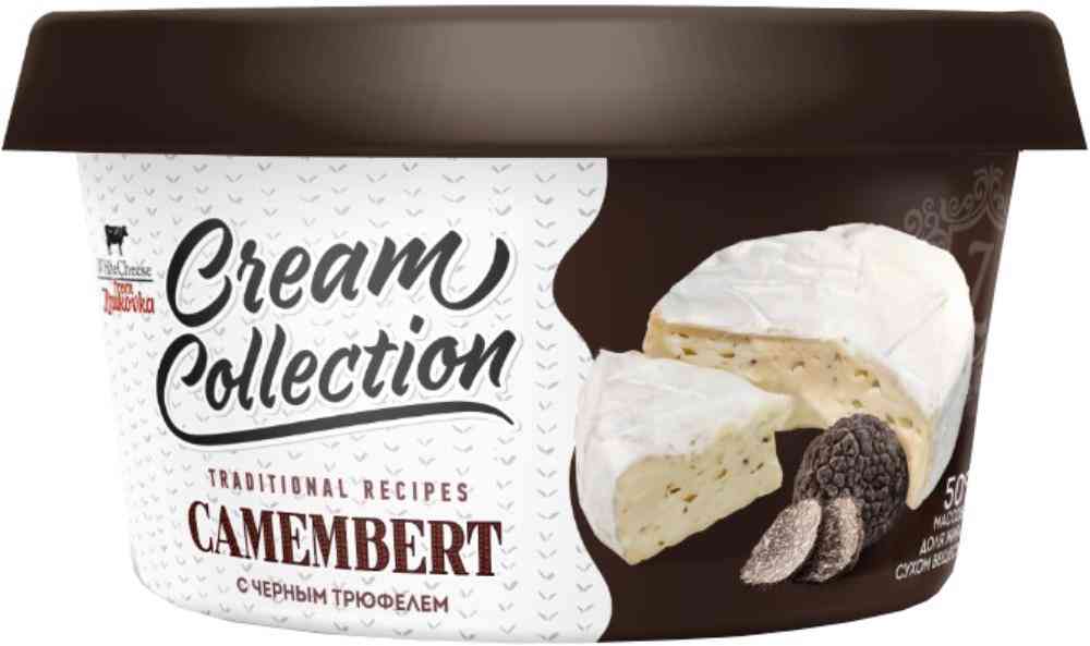 Сыр плавленый Камамбер с трюфелем White Cheese from Zhukovka 28%