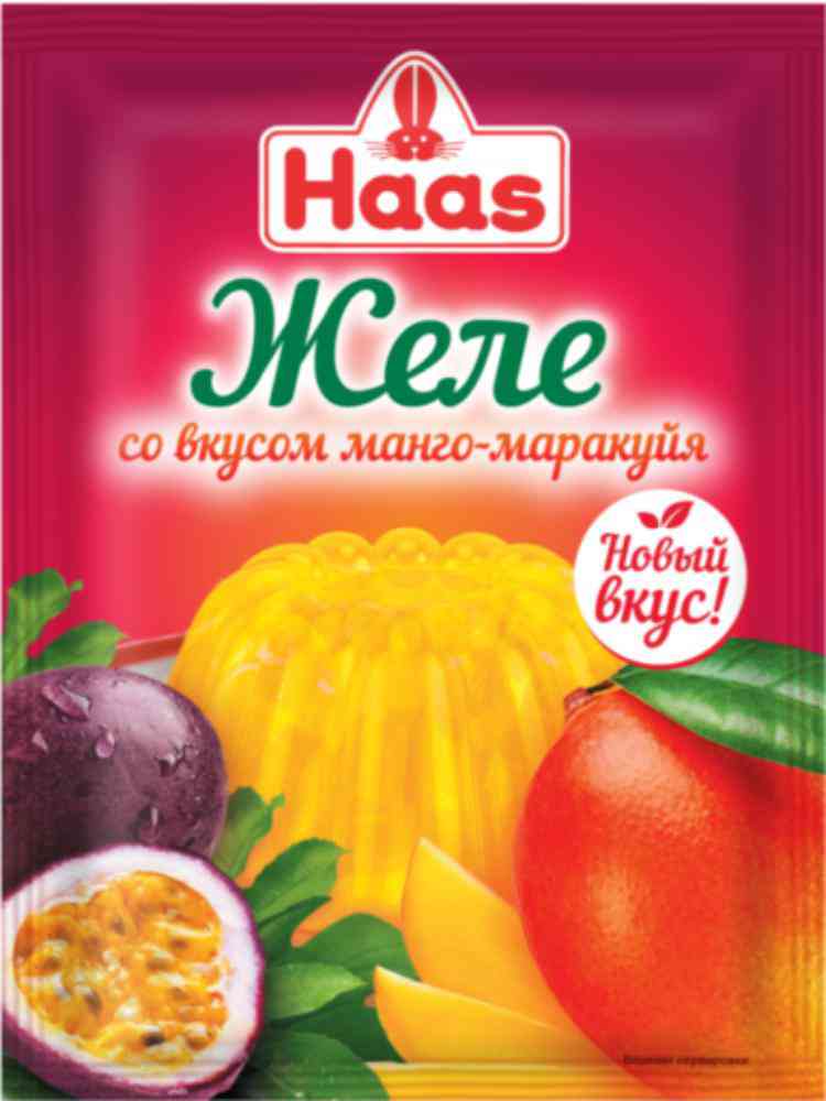 

Желе Haas манго-маракуйя
