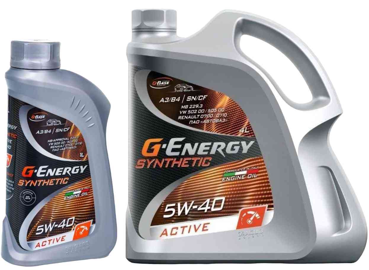 

Масло моторное синтетическое G-Energy