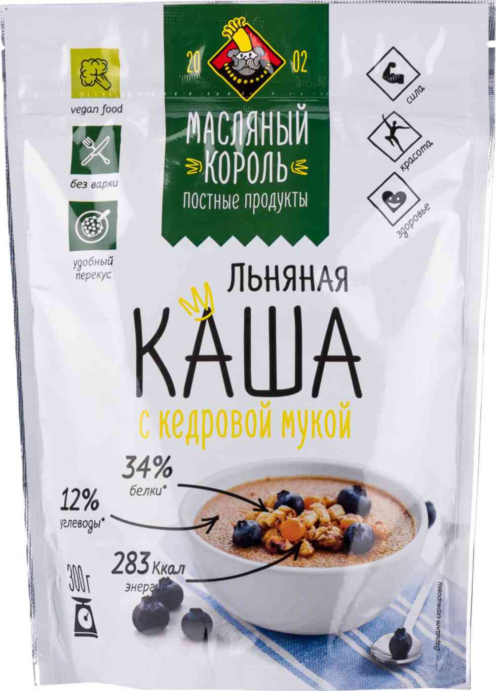 Каша льняная Масляный Король 139₽