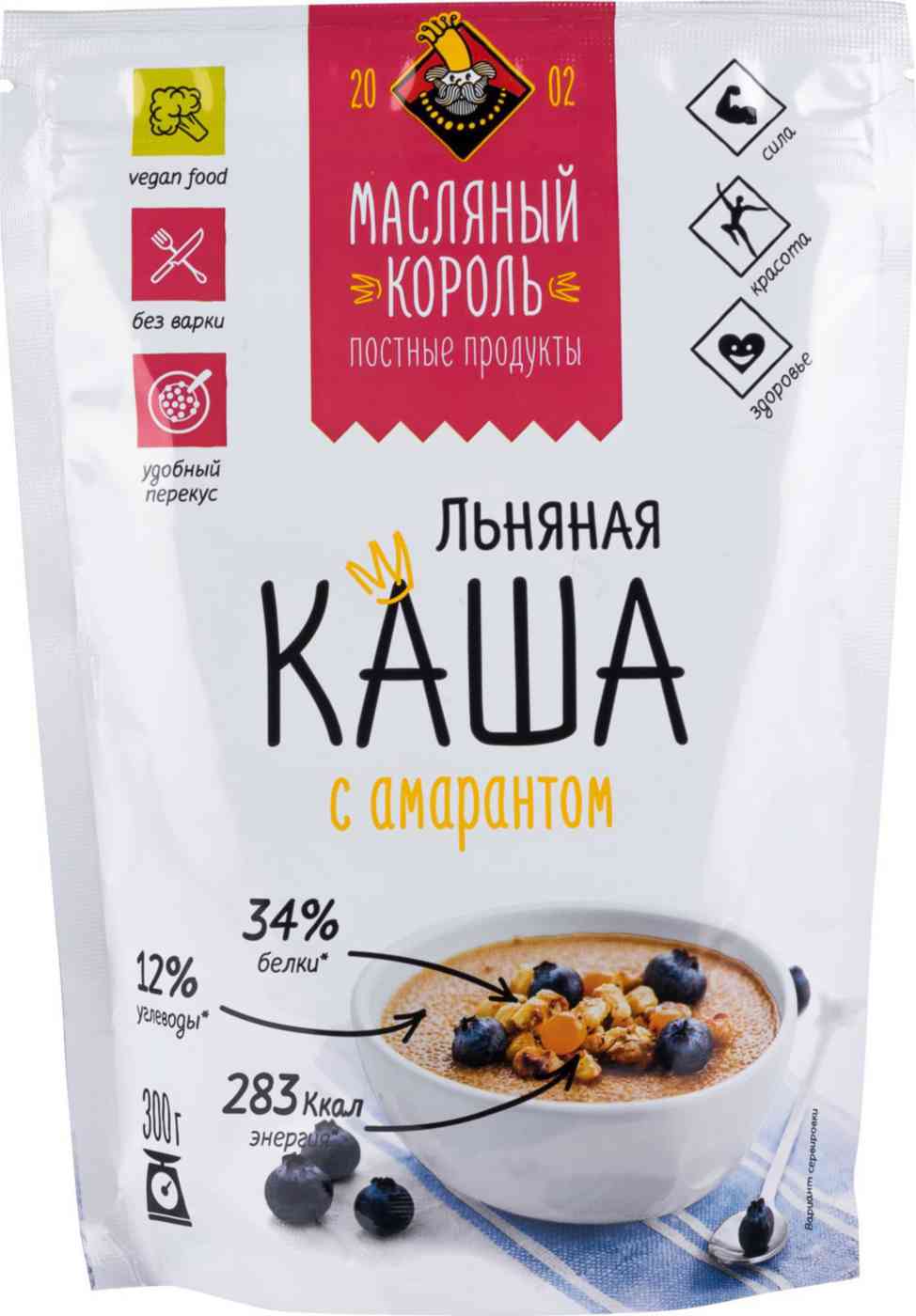 Каша льняная Масляный Король 188₽