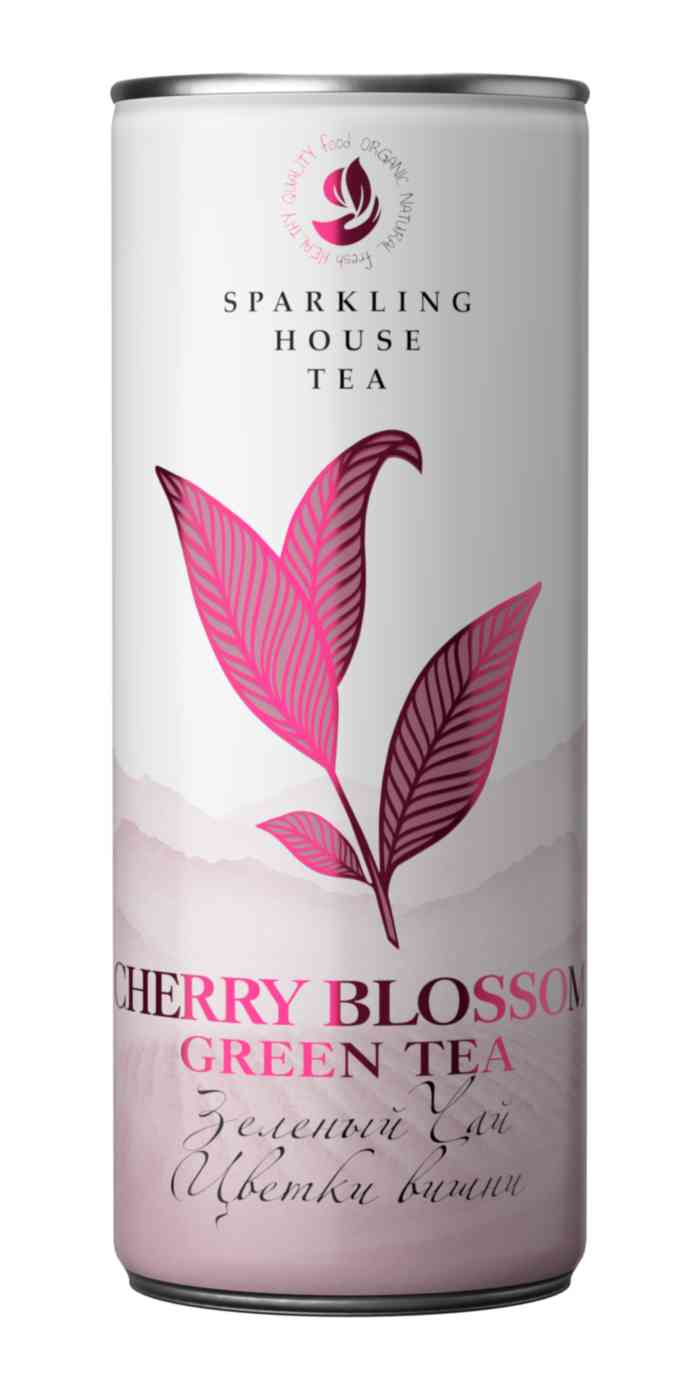 Зеленый чай Sparkling House Tea со вкусом цветков вишни