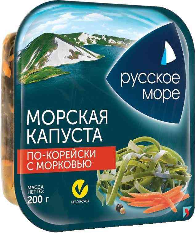 Капуста морская маринованная по-корейски Русское море