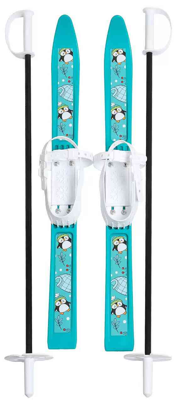 Лыжи детские Цикл Олимпик-спорт Пингвины 1250₽