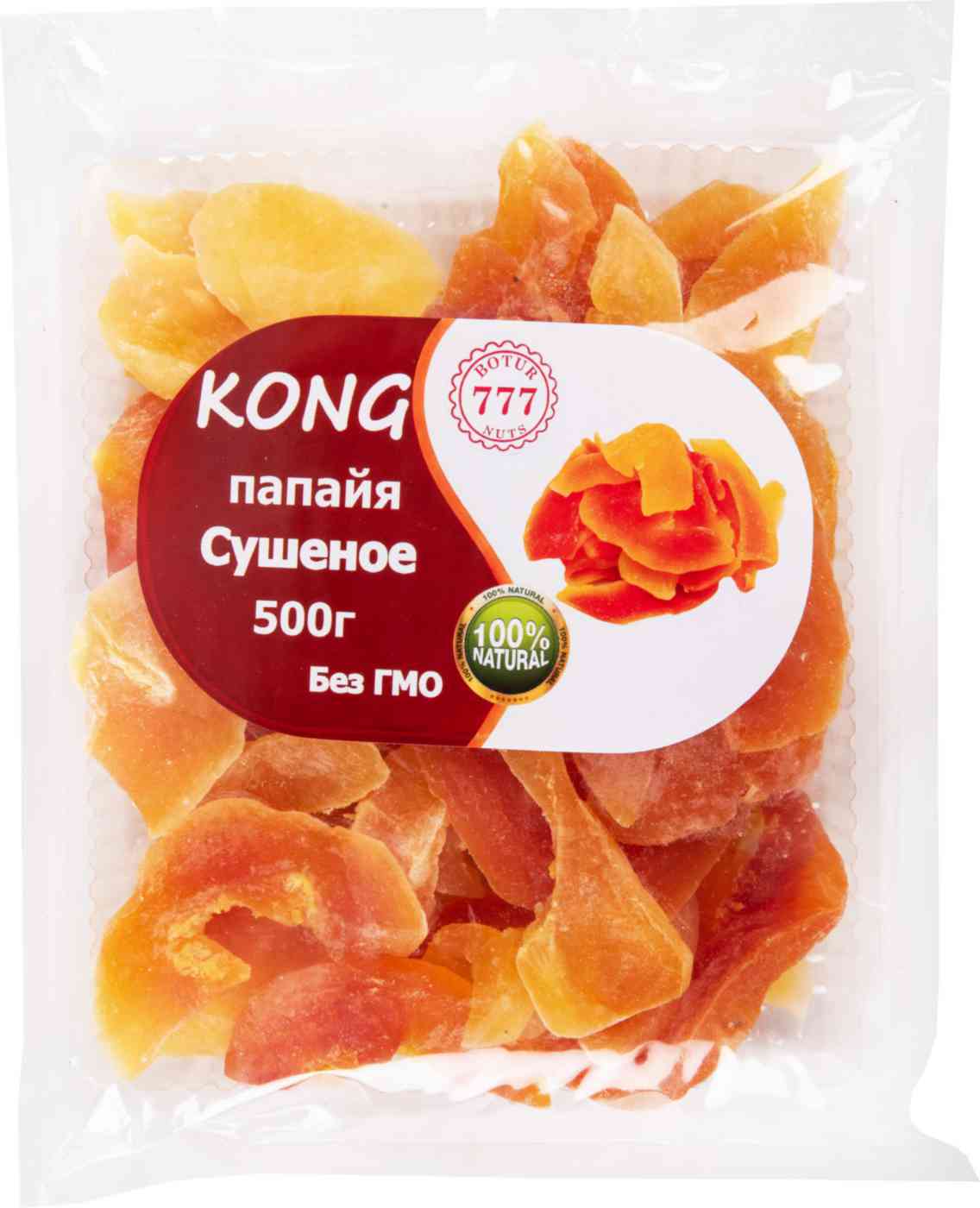 

Папайя сушеная Kong
