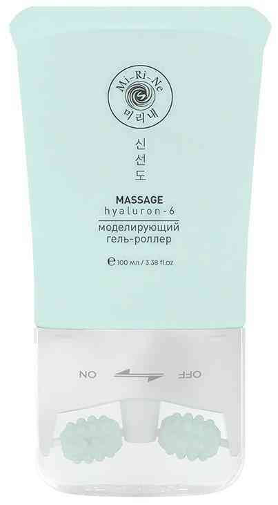 Гель-роллер для лица шеи зоны декольте Mi-Ri-Ne Hyaluron-6 антивозрастной 479₽
