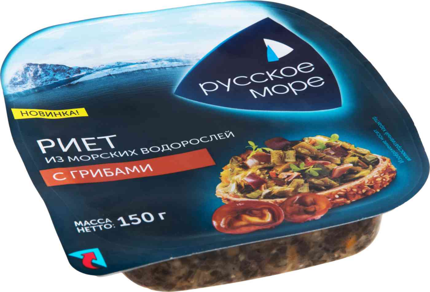 Риет из морских водорослей с грибами Русское море