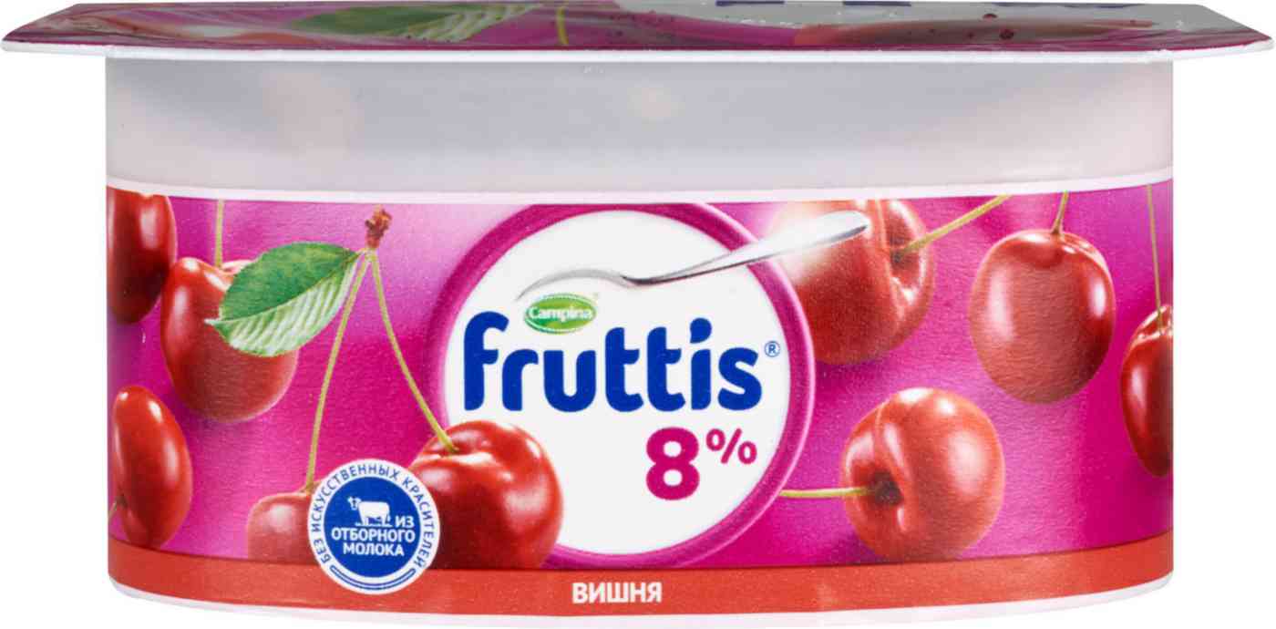 

Продукт йогуртный Fruttis