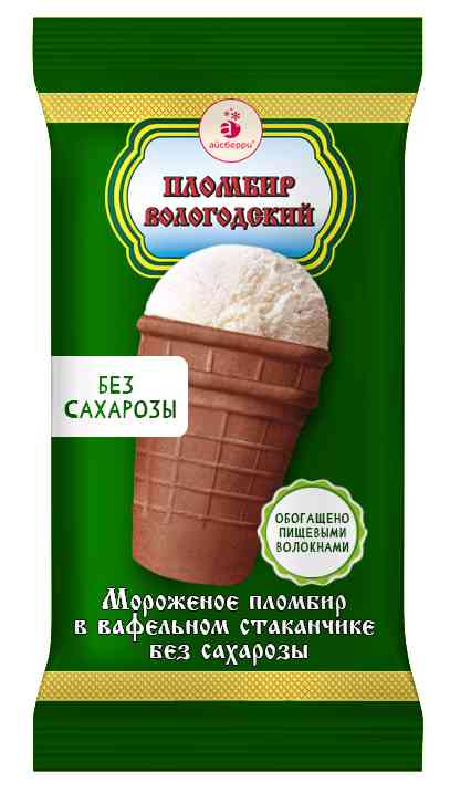 Мороженое пломбир Пломбир Вологодский