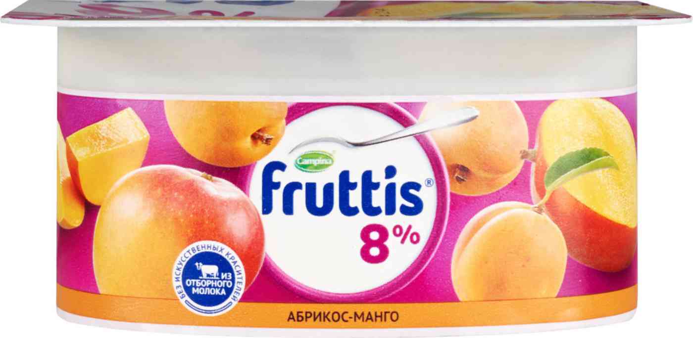 Продукт йогуртный  Fruttis