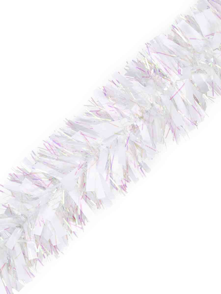 

Мишура новогодняя Феникс Презент бело-сиреневая