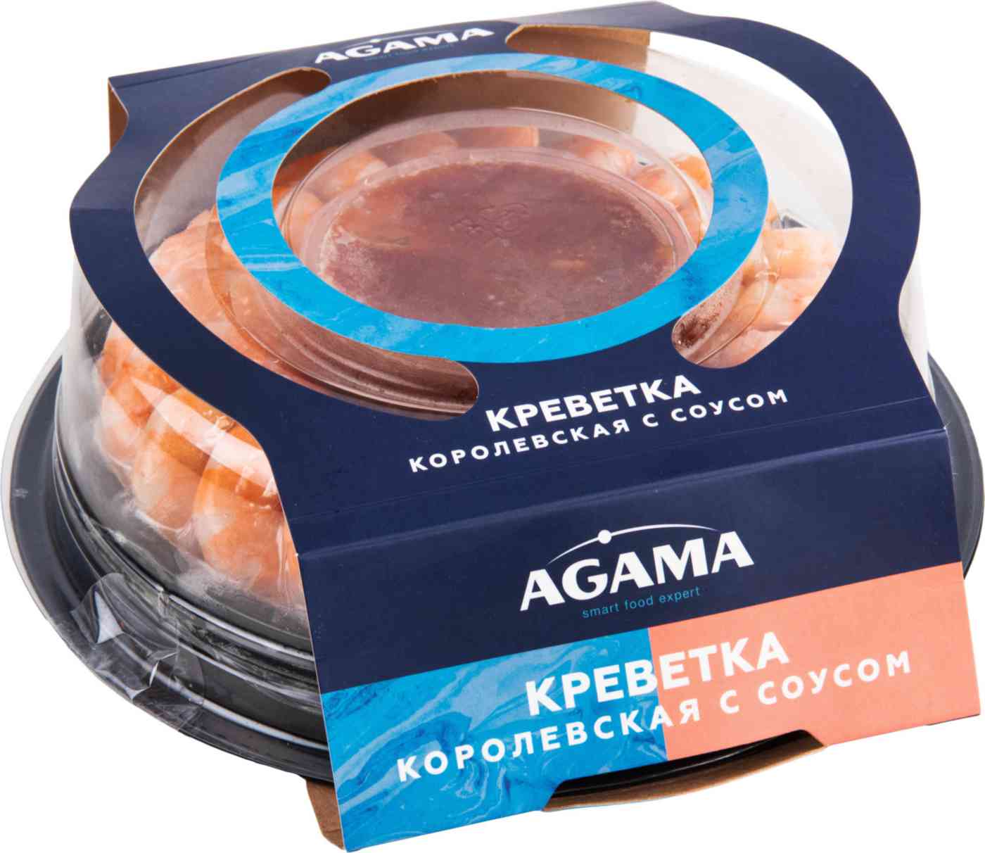 

Креветка королевская Agama с коктейльным соусом