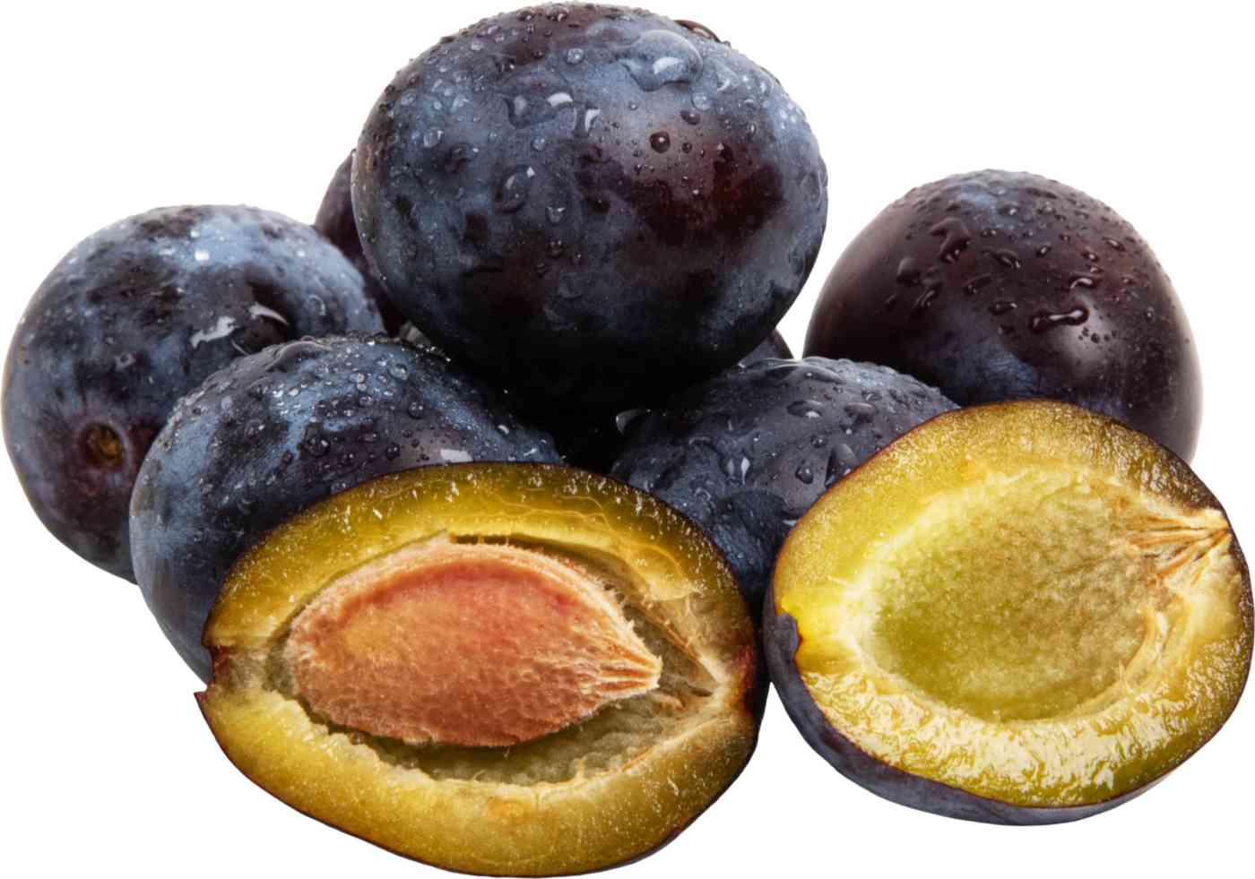 

Слива синяя