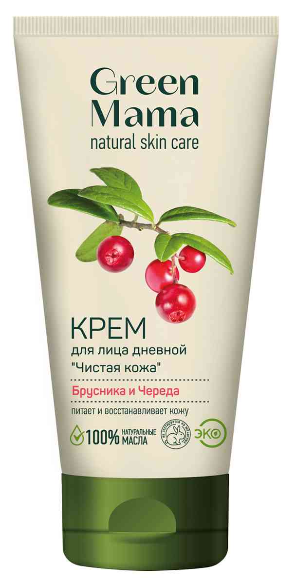 

Крем для лица дневной Green Mama