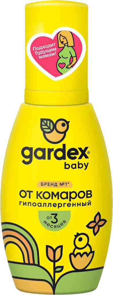 

Спрей от комаров детский Gardex