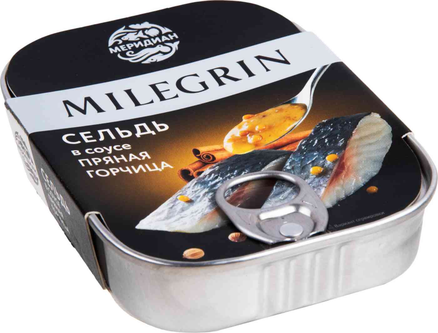 Сельдь Milegrin филе-кусочки в соусе Пряная горчица