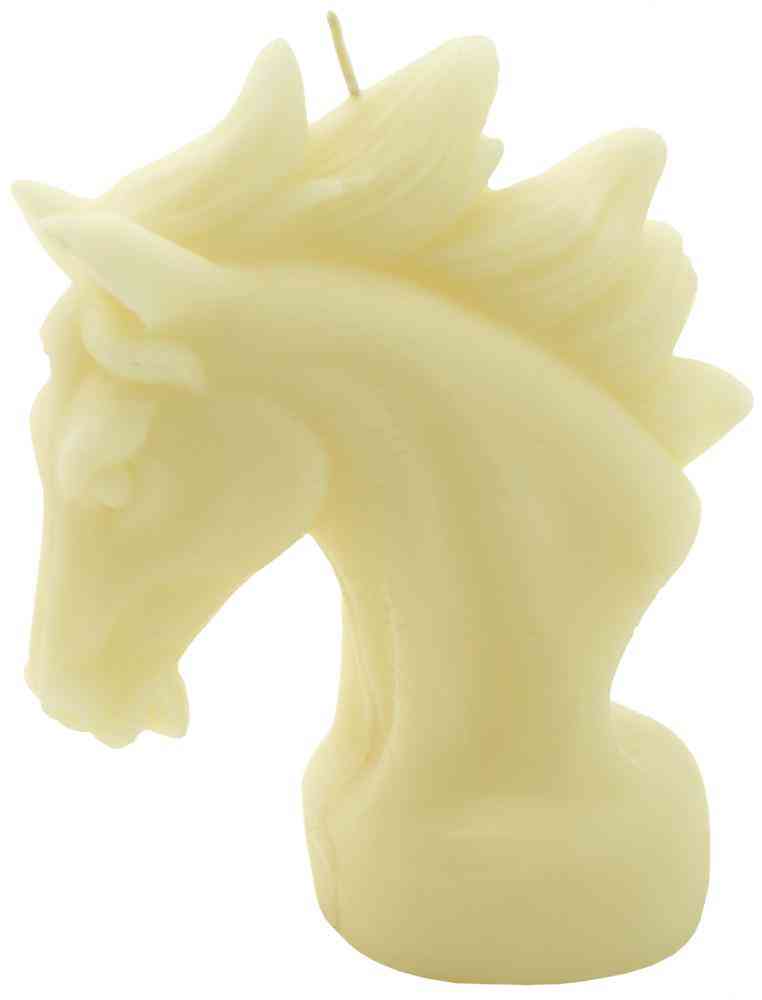 

Свеча фигурная Evis Буцефал айвори