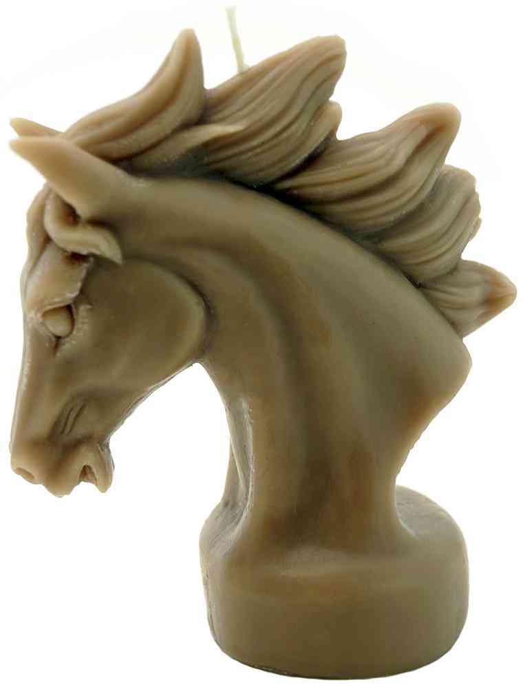 

Свеча фигурная Evis Буцефал крем-брюле