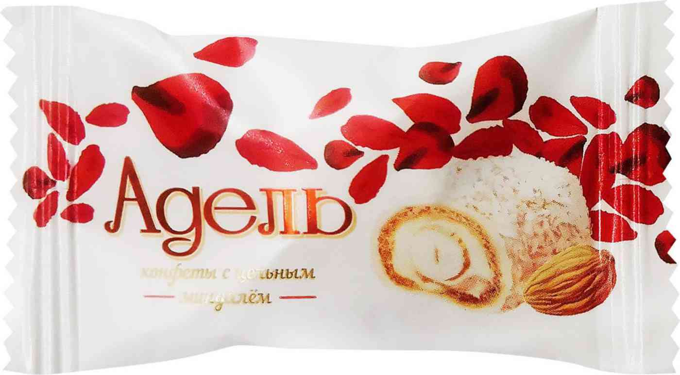 Конфеты Адель Акконд с цельным миндалём