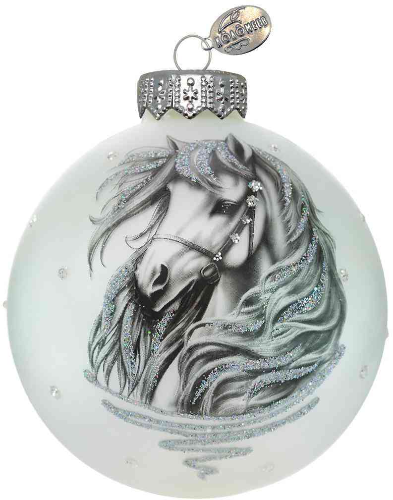 

Ёлочное украшение Коломеев Шар. Конь контурный