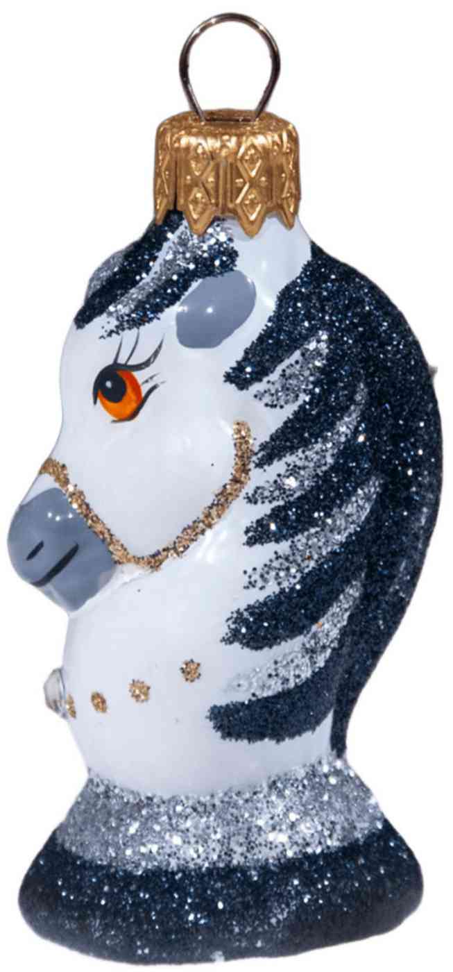 

Ёлочное украшение Коломеев Шахматный конь, стекло