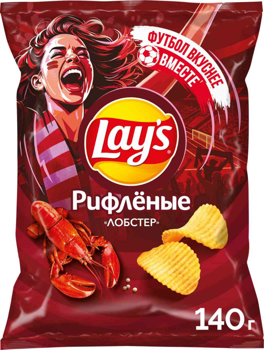 Чипсы картофельные Lays Лобстер 202₽