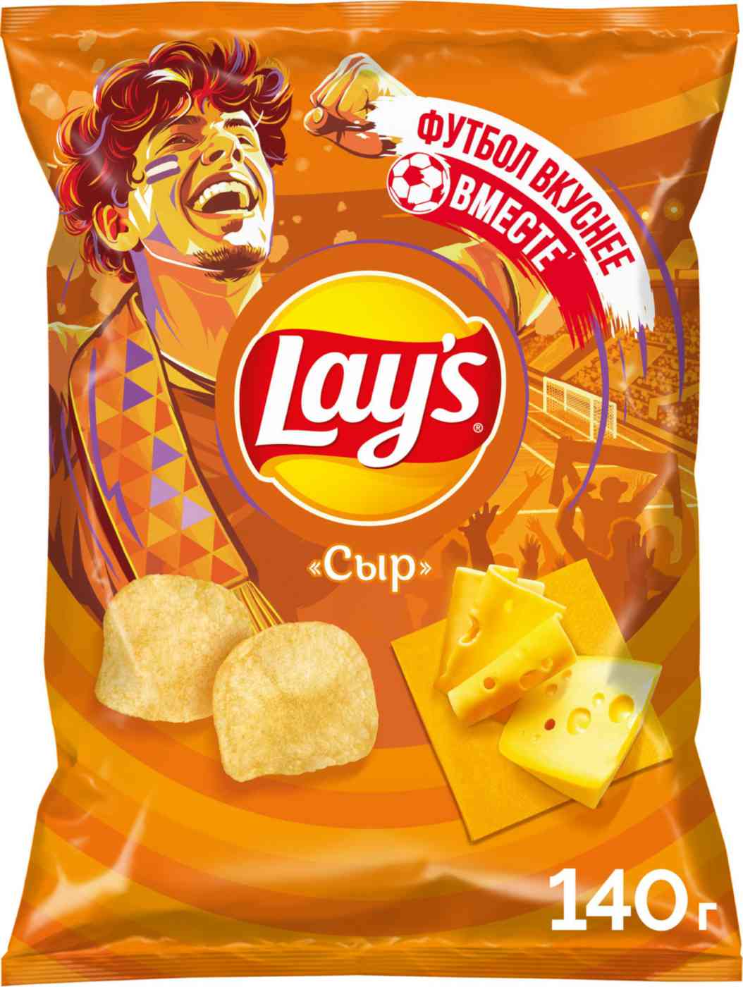 Чипсы картофельные Lays Сыр 202₽