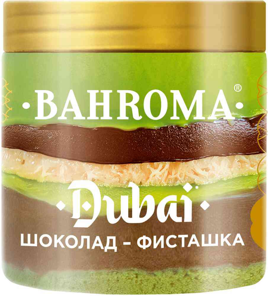 Мороженое пломбир с катаифи Bahroma Dubai Шоколад-Фисташка
