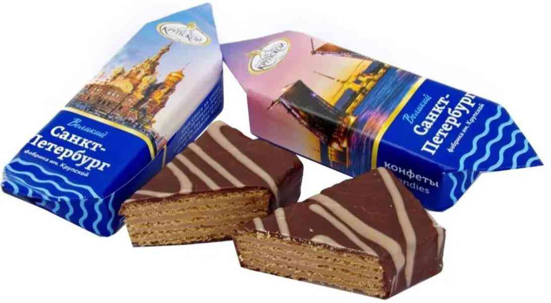Конфеты Фабрика имени Крупской Великий Санкт-Петербург