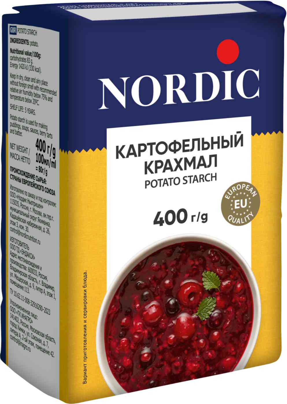 

Крахмал Nordic