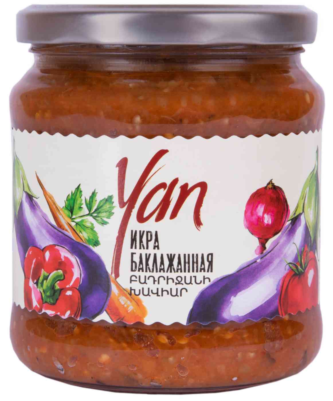 

Икра баклажановая Yan
