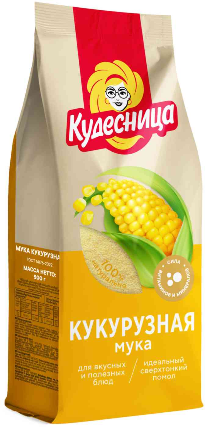 

Мука кукурузная Кудесница