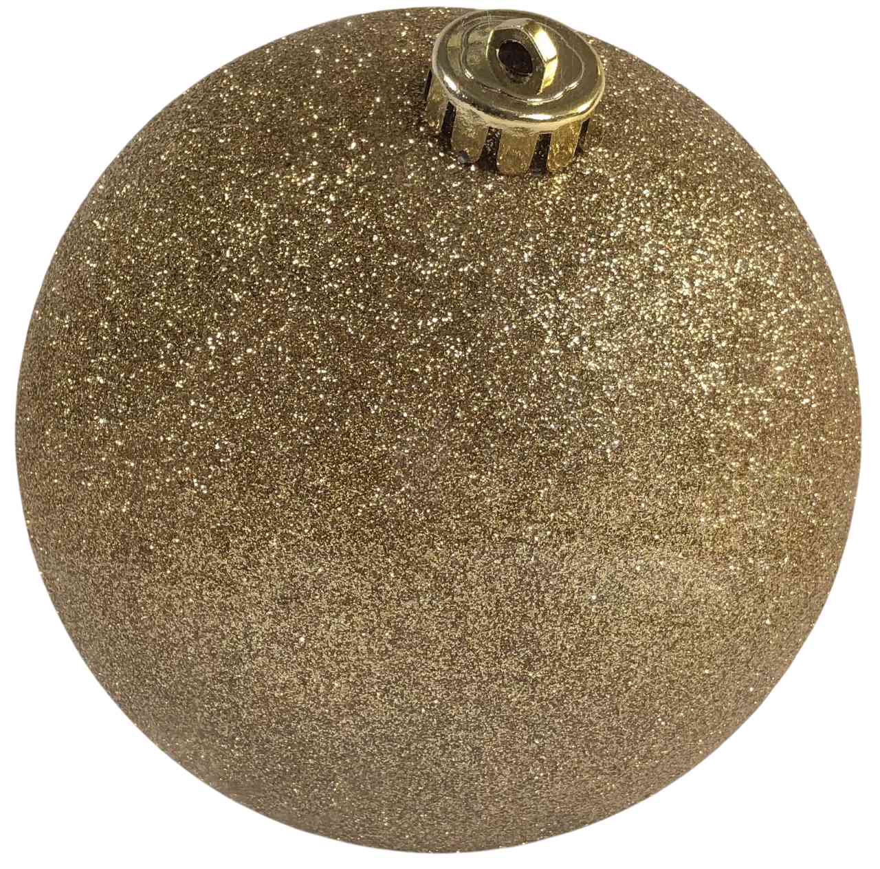 

Ёлочное украшение Шар золотистый