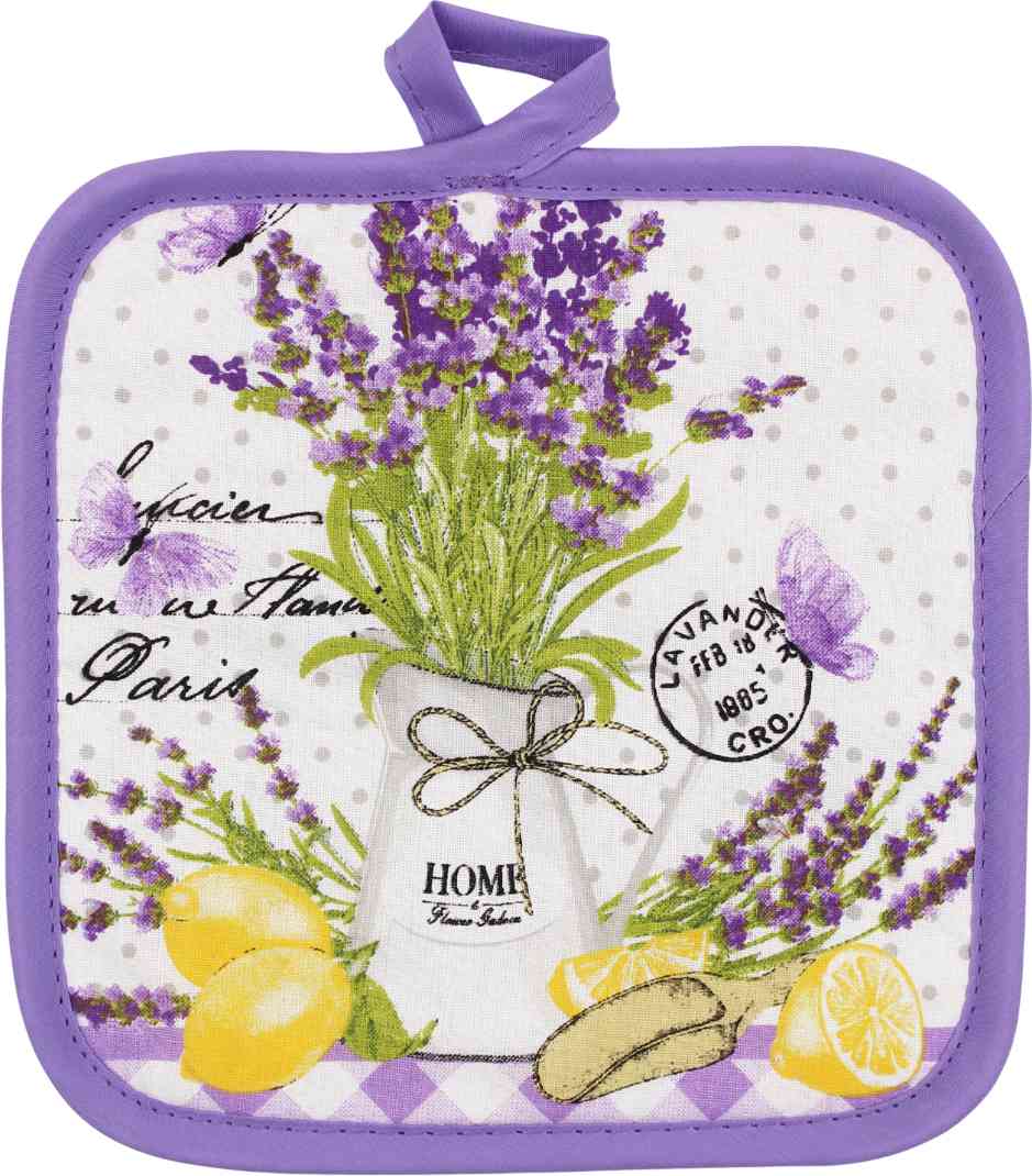 

Прихватка Лаванда